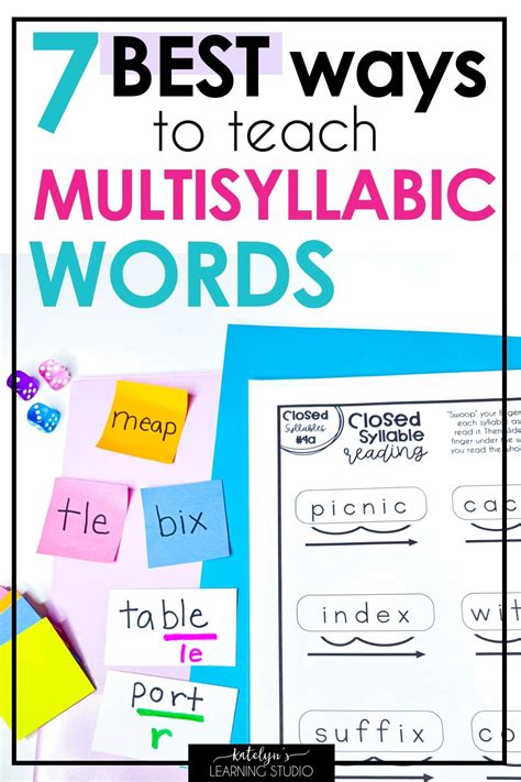 struggle with a problem syllatiles|The 7 Best Ways to Teach Multi.